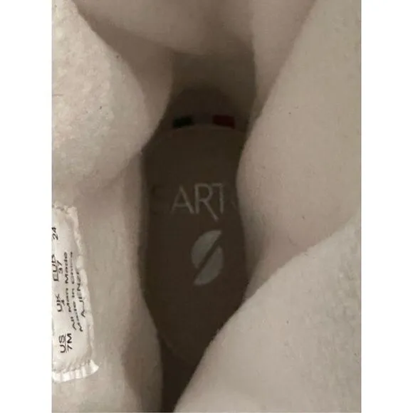 New! Sarto white snow boot