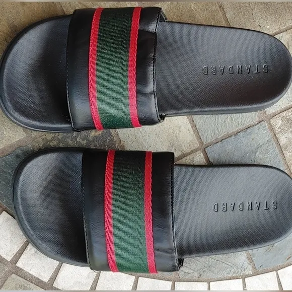New SLIDES SLIP ON SANDALS MEN SIZE 8 WOMEN SIZE 9