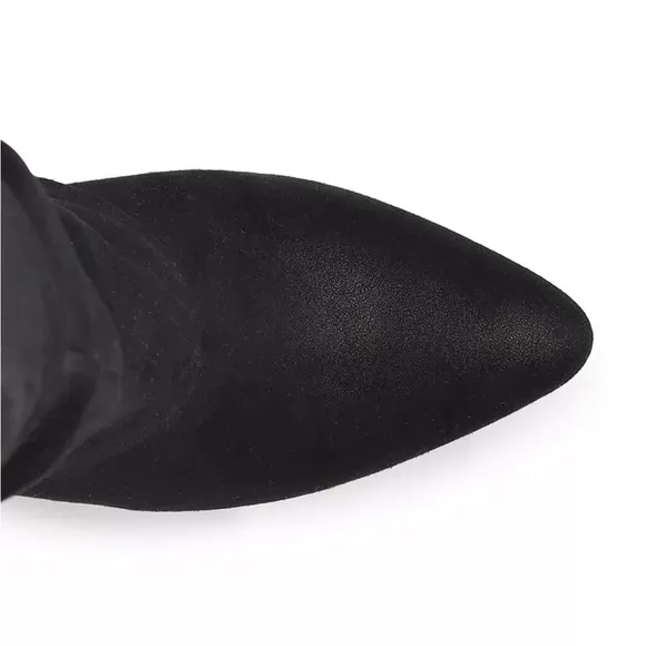 NEW SO Julee Women's Black Sz 8.5 Tall Dress Boots