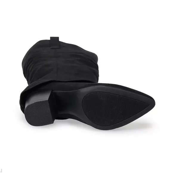 NEW SO Julee Women's Black Sz 8.5 Tall Dress Boots