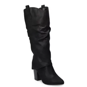 NEW SO Julee Women's Black Sz 8.5 Tall Dress Boots