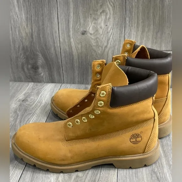 NEW Timberland Combat Hiking Tan Boots Men Size 12