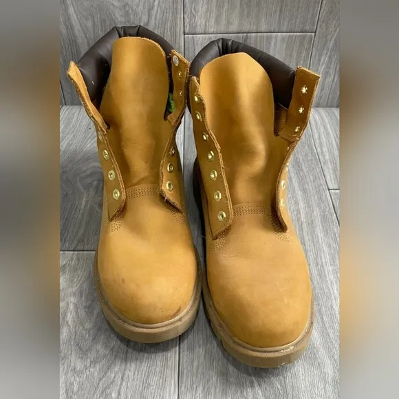 NEW Timberland Combat Hiking Tan Boots Men Size 12