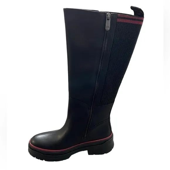 New Timberland Malynn Tall Waterproof Boots Black Knee High size 7