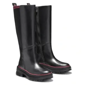 New Timberland Malynn Tall Waterproof Boots Black Knee High size 7