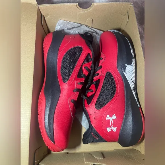 New!! Under Armour Lockdown Big Kids' Basketball Shoes