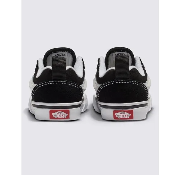 New VANS Knu Skool Elastic Lace Little Kids Shoes Toddler Size 6
