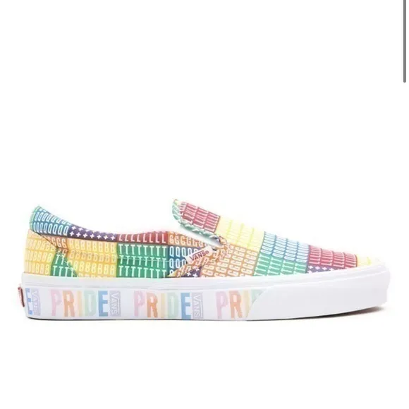 NEW Vans Pride Classic Slip-On Shoes Size 9