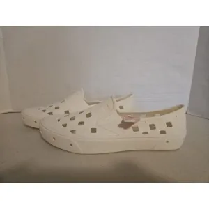 New Vans Slip-On Mule TRK Marshmallow White Sneakers Water Shoe Sandals 2023 NWT