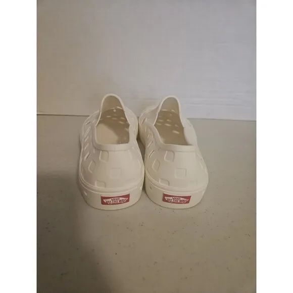 New Vans Slip-On Mule TRK Marshmallow White Sneakers Water Shoe Sandals 2023 NWT