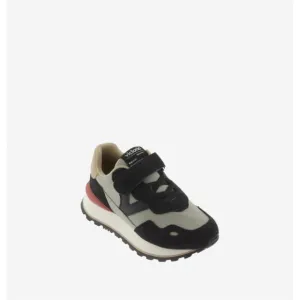 NEW VICTORIA SHOES kid's viento sneaker in black/sage