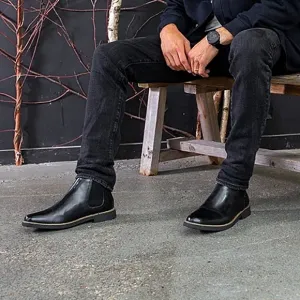 New w/o Box Men's Deer Stags Rockland Vegan Leather Chelsea Boots Size 11.5