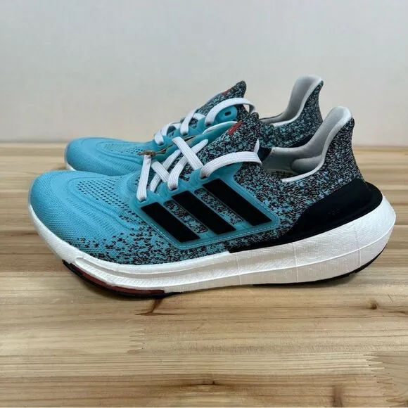 NEW Adidas Ultraboost Light Running shoes Womens 7.5 Teal aqua blue