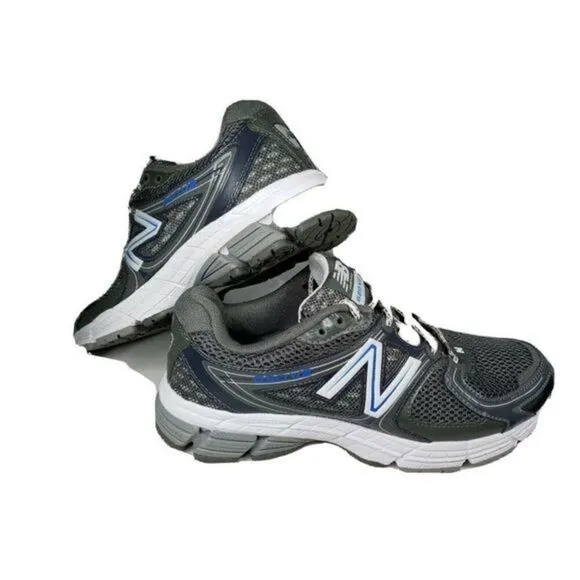 New Balance W680FF2  Running Shoes 680 V2 Women's Size 9.5 ‎ Silver/Blue