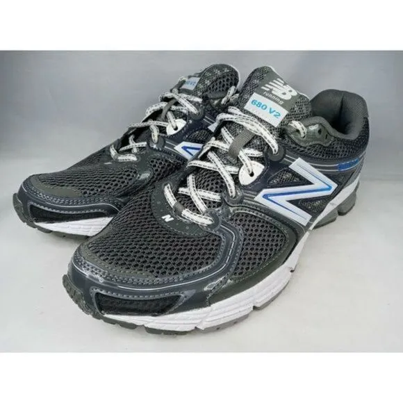 New Balance W680FF2  Running Shoes 680 V2 Women's Size 9.5 ‎ Silver/Blue