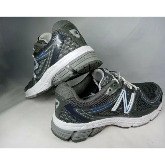 New Balance W680FF2  Running Shoes 680 V2 Women's Size 9.5 ‎ Silver/Blue