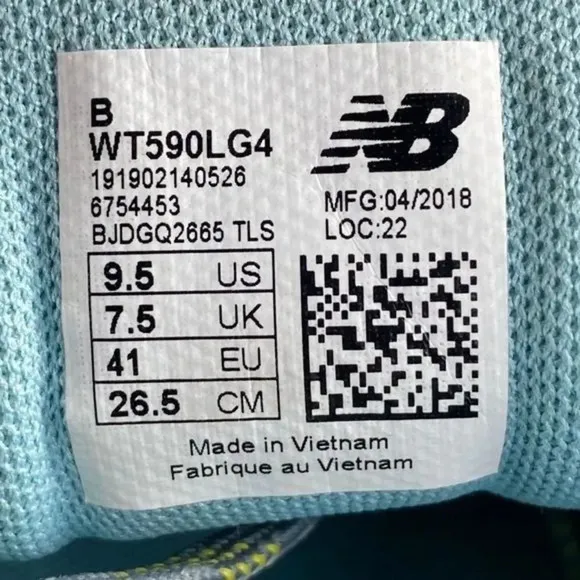 New balance 590v4 Shoes‎ Sneakers Womens 9.5 B Gray Running FUELCORE