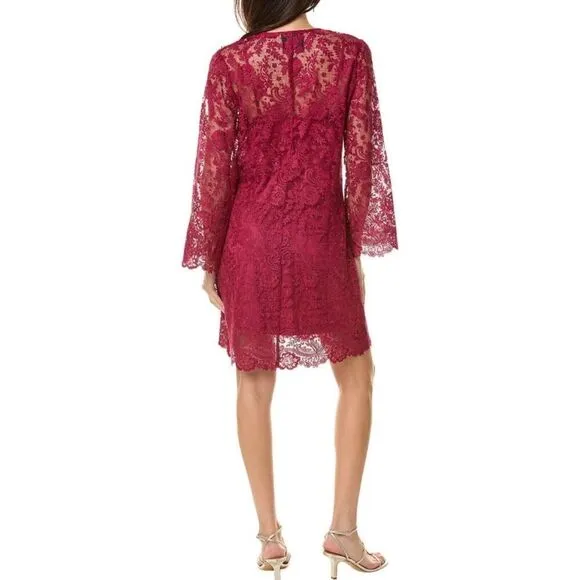 NEW JOHNNY WAS Women’s S Harper Lace Mini Dress  $388 MSRP