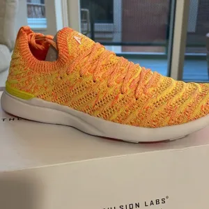 NIB | APL Women's Techloom Wave Pink/Yellow/White Size 7.5