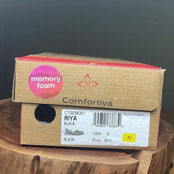 NIB COMFORTIVA RIYA WEAVE FLATS