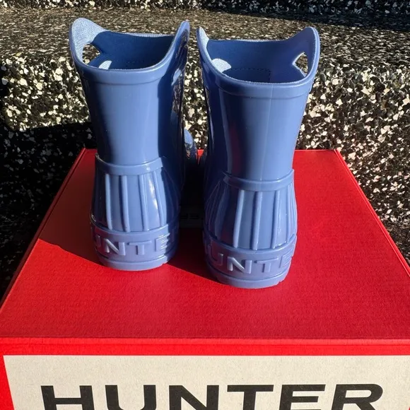 NIB. Hunter. Little Kids Georgey Waterproof Boots. Size 6C. Blue