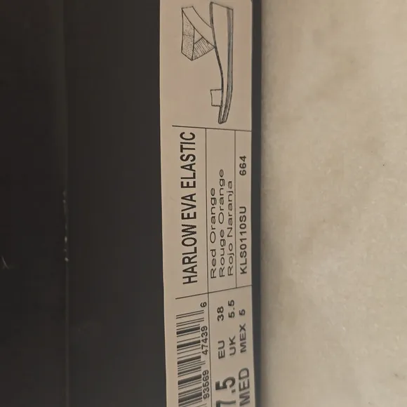 NIB Kennth Cole Harlow Eva Wedge Shoes In Size 7.5