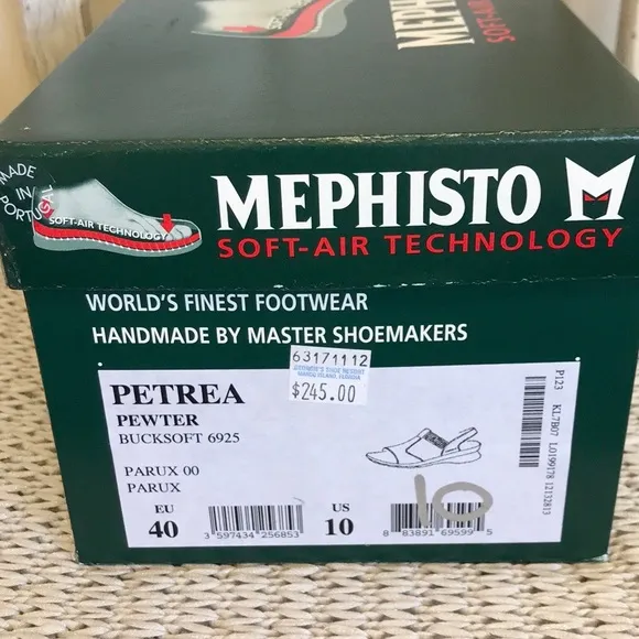 NIB Mephisto Petrea Sandal