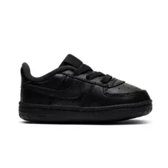 NIB. NIKE Force 1 Crib Black Infant Bootie
