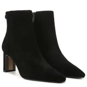 NIB Sam Edelman Saige Elegant Black Suede Ankle Boots size 9.5