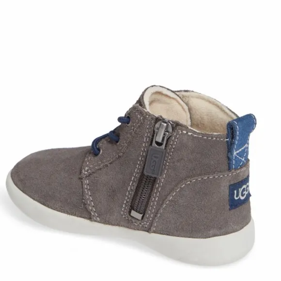 NIB UGG Kristjan Chukka Botttie Sneaker leather size 1 / 0 to 6 month baby shoes