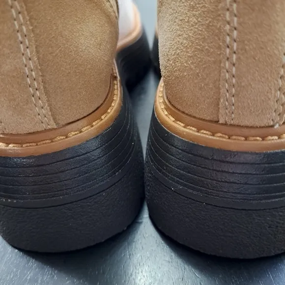 NIB Vince Camuto Monchia Platform Moto Boots    Size 8.5