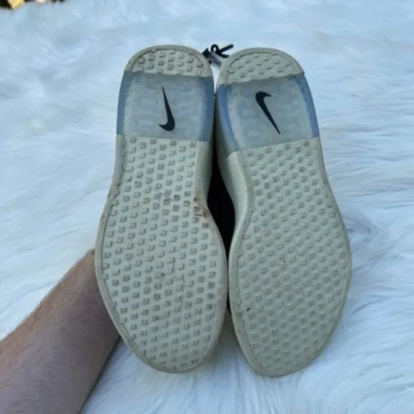 Nike Air Fear of God Moccasin Sneaker Shoes Black Fossil Kids Size 4.5