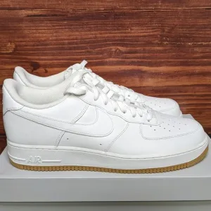 Nike Air Force 1 Low '07 Men's 15 White Gum Bottom basketball shoes DJ2739-100