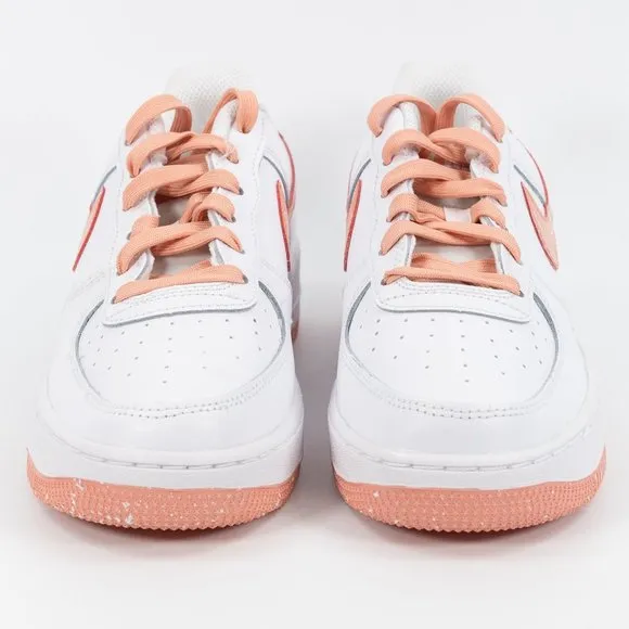 Nike Air Force 1 LV8 GS 'White Light Madder Root Aura' DM0985-100 size 7 Y 8.5 W