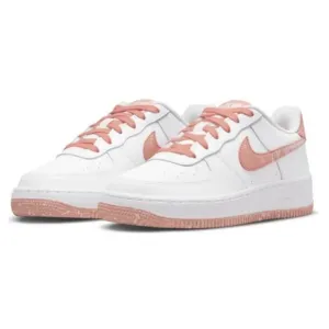 Nike Air Force 1 LV8 GS 'White Light Madder Root Aura' DM0985-100 size 7 Y 8.5 W