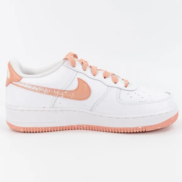 Nike Air Force 1 LV8 GS 'White Light Madder Root Aura' DM0985-100 size 7 Y 8.5 W