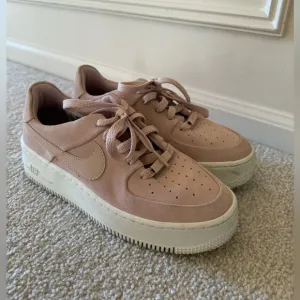 Nike Air Force 1 Sage Low Sneakers Blush Light Pink Shoes Women's Size 6