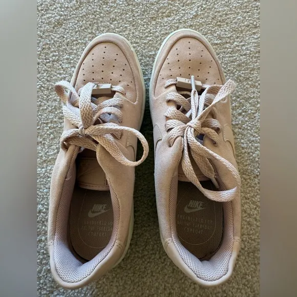 Nike Air Force 1 Sage Low Sneakers Blush Light Pink Shoes Women's Size 6