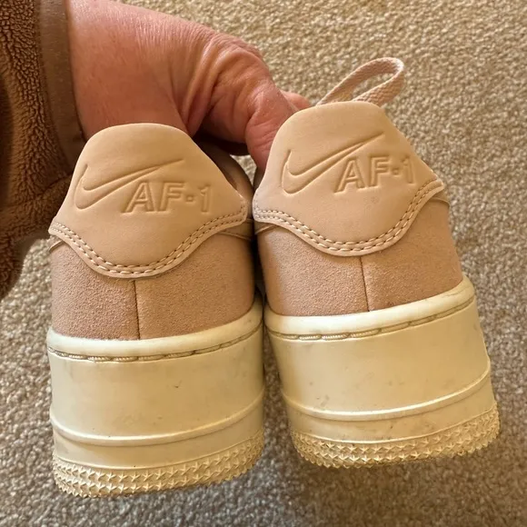 Nike Air Force 1 Sage Low Sneakers Blush Light Pink Shoes Women's Size 6