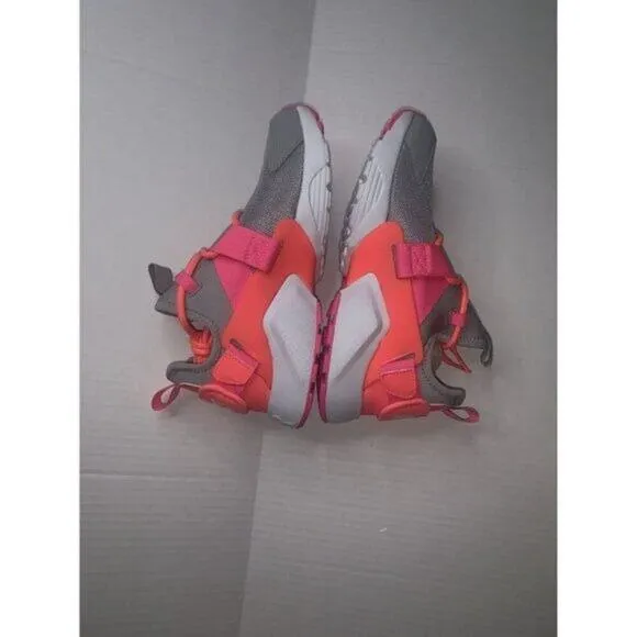 Nike Air Huarache City Low Womens Sneakers Size 6.5 Atmosphere Grey/Hot Punch