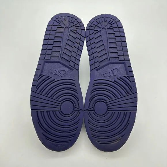 Nike Air Jordan 1 Low 'Sky J Purple' Mens Size 9 Purple White 553558-515