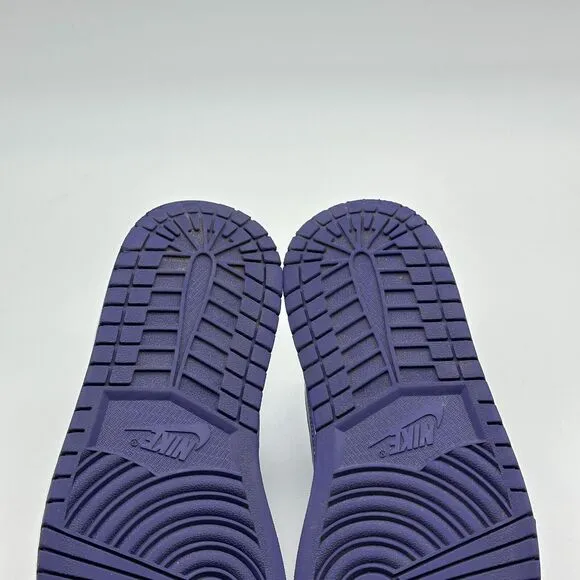 Nike Air Jordan 1 Low 'Sky J Purple' Mens Size 9 Purple White 553558-515
