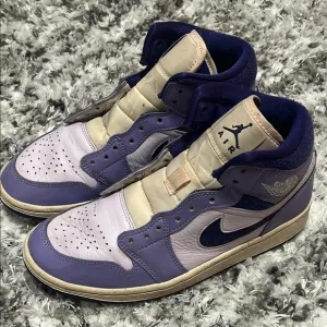 Nike Air Jordan 1 Mid Chenille Sky J Light Purple (Women's)