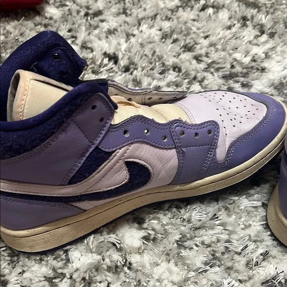 Nike Air Jordan 1 Mid Chenille Sky J Light Purple (Women's)