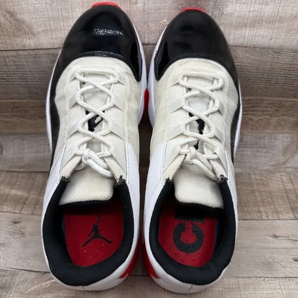 Nike Air Jordan 11 Cmft Low Concord Bred Mens 12 White Black University Red Shoe