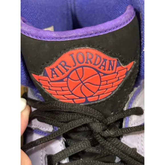 NIKE AIR JORDAN 2 RETRO IRON PURPLE MENS BASKETBALL SHOES MENS SIZE 10.5​