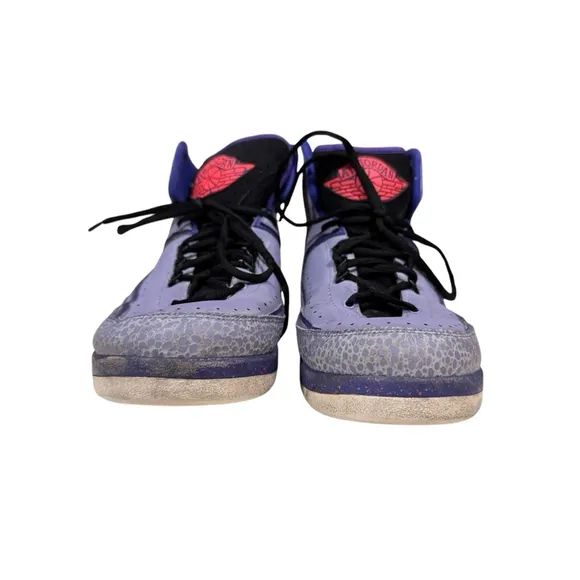 NIKE AIR JORDAN 2 RETRO IRON PURPLE MENS BASKETBALL SHOES MENS SIZE 10.5​
