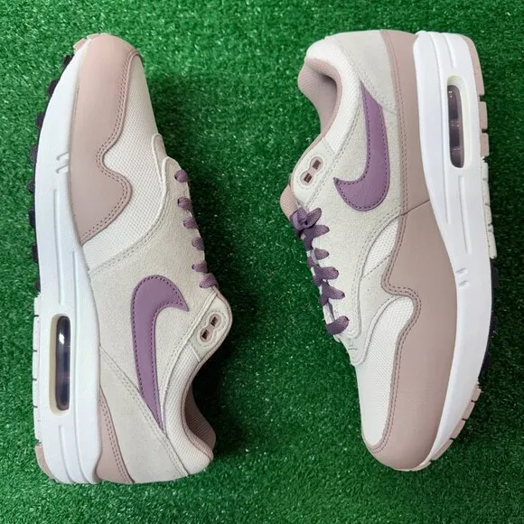 Nike Air Max 1 SC Light Bone Violet Dust Mens Shoes FB9660-002 NEW Multi Sz