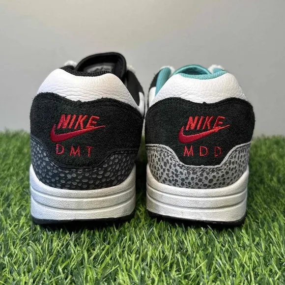 Nike Air Max 1 Unlocked By You iD Safari Black Teal White
