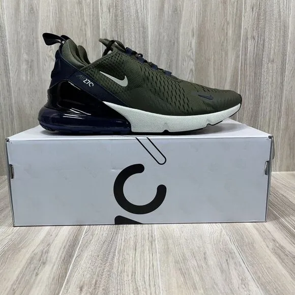 Nike Air Max 270 Cargo Khaki/Light Bone AH8050-303 Shoes Sneakers Men's Sz 10.5